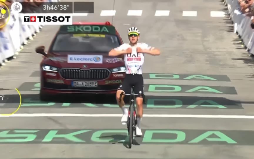 杏彩体育网页版入口-法国选手在自行车比赛中勇夺冠军